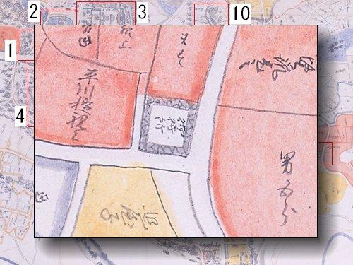 赤田御待所の部分拡大図