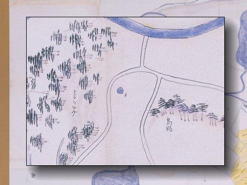 はるおかみから鳥頭の部分拡大図
