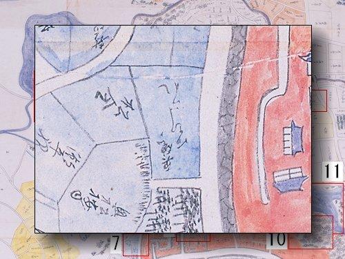 真壁殿内の部分拡大図