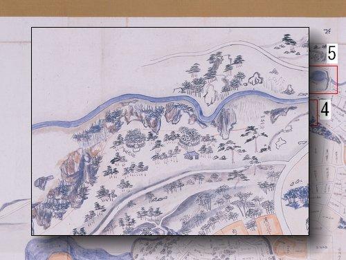 西森の部分拡大図