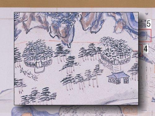 西森御嶽の部分拡大図