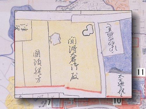 聞得大君御殿の部分拡大図