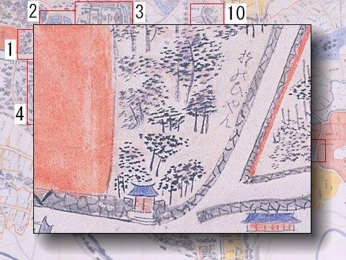 園比屋武御嶽の部分拡大図