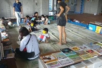 【2017年6月8日、6月9日】竹富町西表西部地区空とぶ図書館5