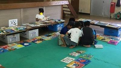 【2017年8月1日、8月2日】渡嘉敷村空とぶ図書館2
